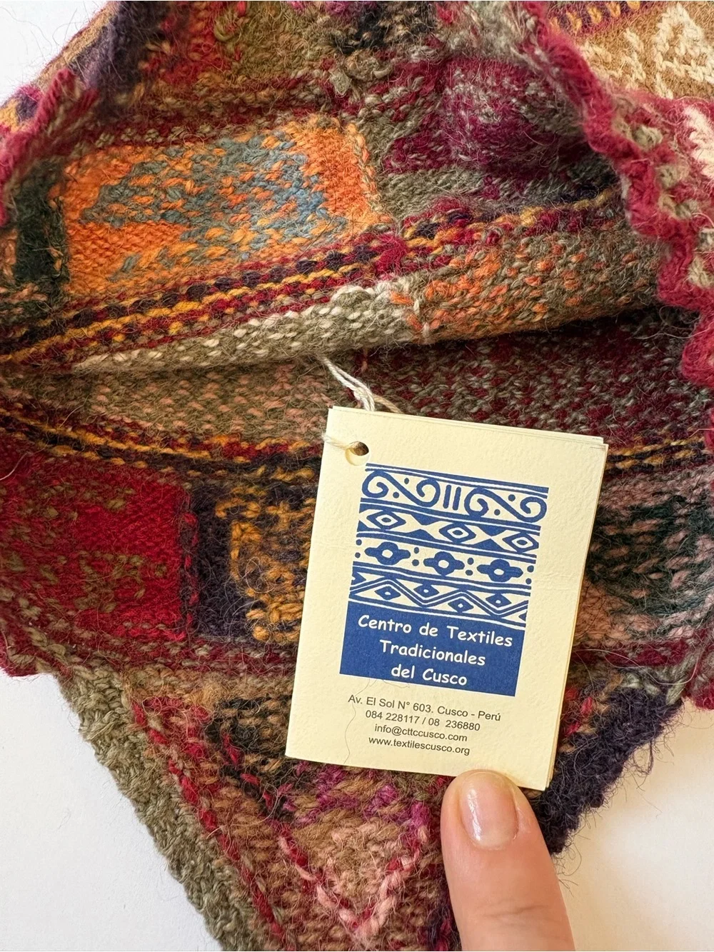 Textiles Del Cusco Alpaca Natural Dyes Handmade Bird Ear Flap Hat Peru Kids Warm